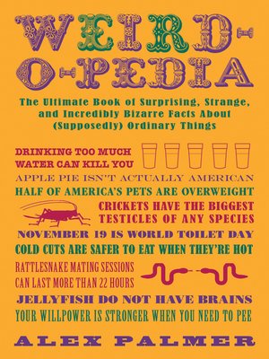 cover image of Weird-O-Pedia
